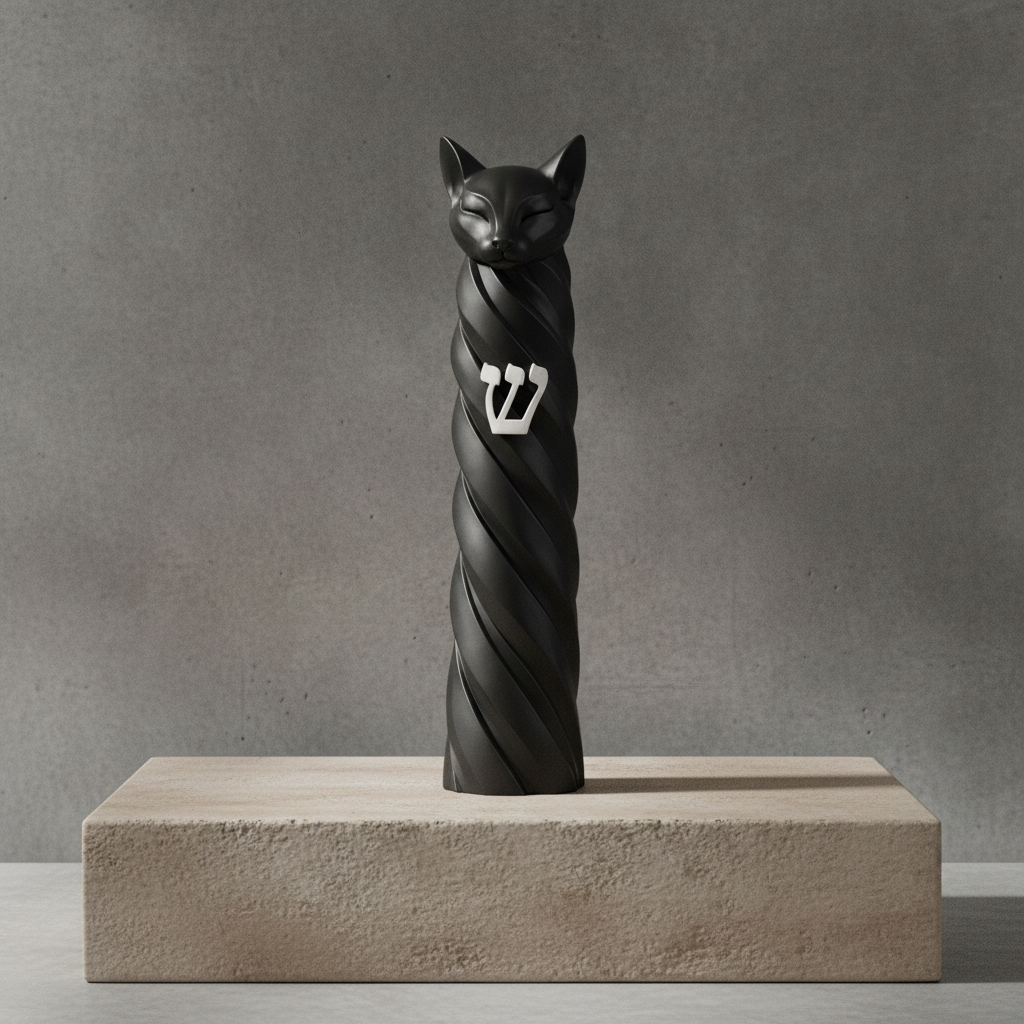 בית מזוזה  חתול