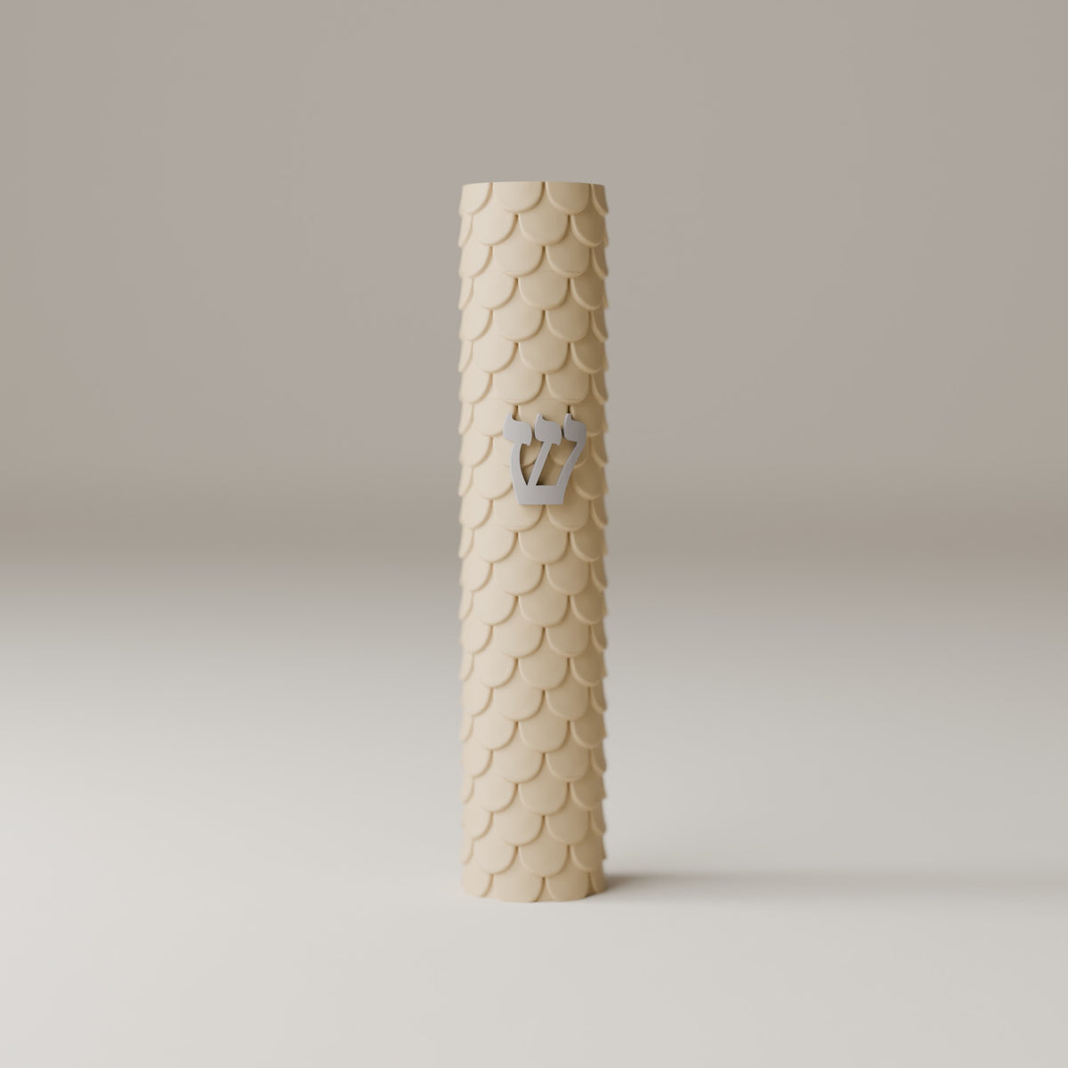 בית מזוזה הקשקשים, גוף בז', שין לבן